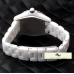 HK1295 CHANEL BEYAZ SERAMİK TAŞLI BAYAN SAATİ